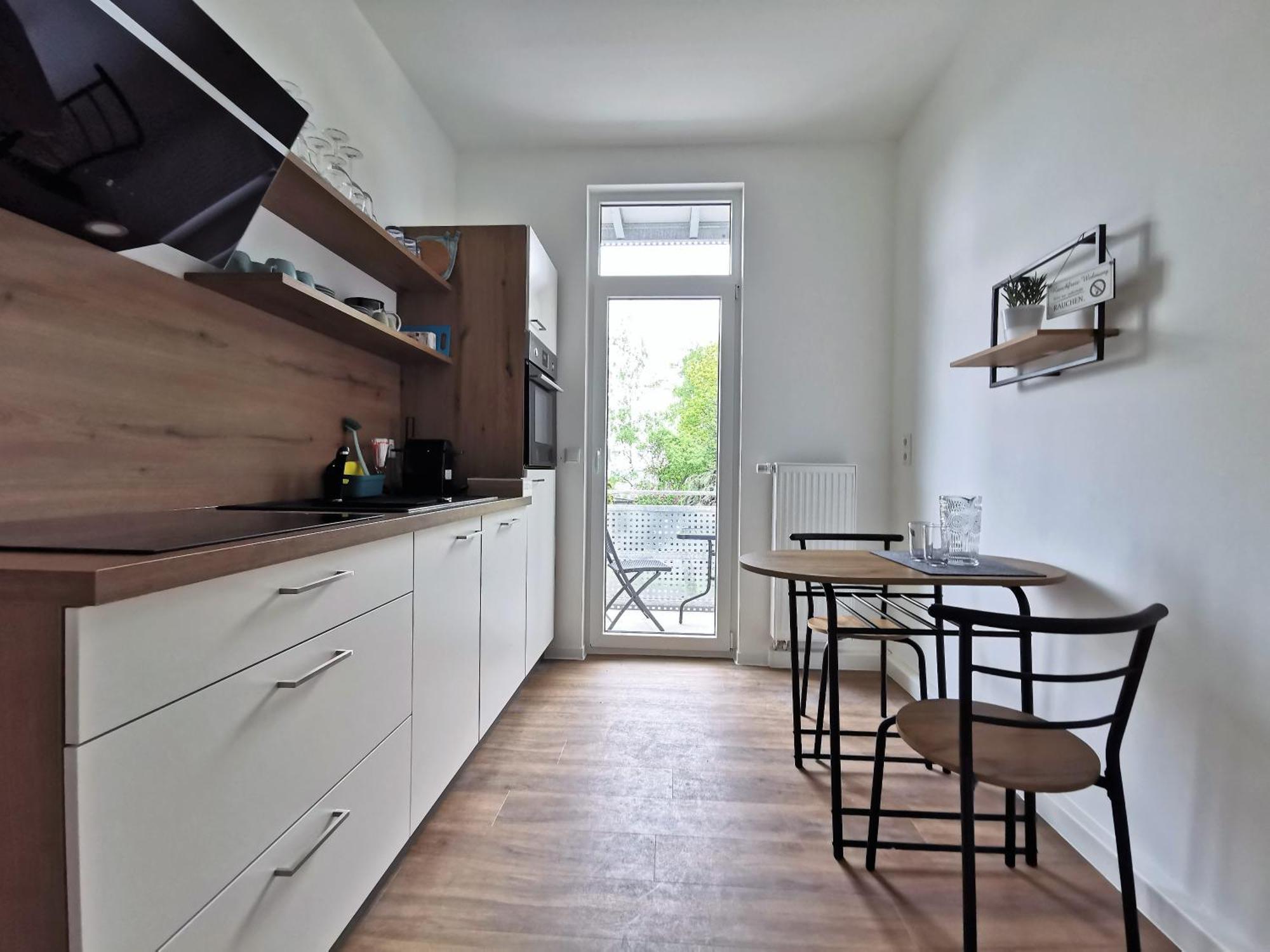 Bohnapartments: Stadtblick Zechenhaus mit Balkon und Parkplatz Ilmenau Exterior photo